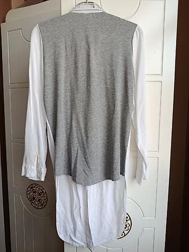 w26 plus smart watch: Brend: Re-Design Ölçü: S Ağ rəngli uzun köynək-tunik. Ön hissə — 3