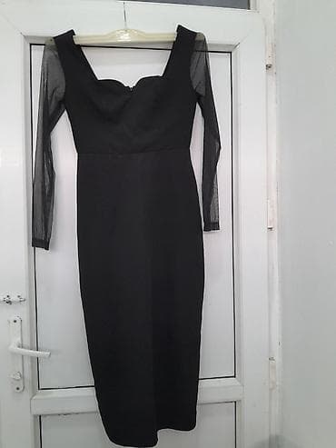 tulum geyim: Etika Collection qadın paltarı - Rəng: qara - Model: 8043 - Uzunluq — 2