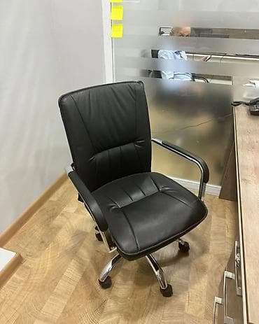 ucuz kreslo: Yeni, Təkərli, Qolları tənzimlənir, Dəri — 4
