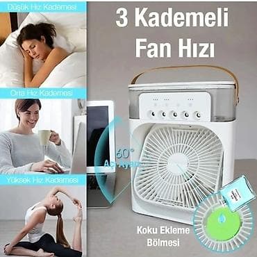 aroma diffuzor: Portativ havalandırma və dumanlandırma qurğusu – su çənli — 4