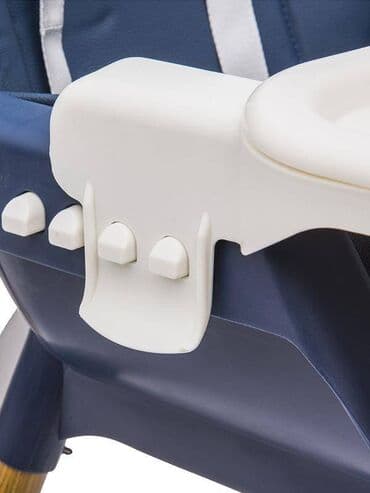 qidalandırmaq üçün uşaq stul yelləncək: Hündür kreslo LAMOSA SMILE mavi Yaş 6 aydan. Xüsusiyyətlər: korpus — 7