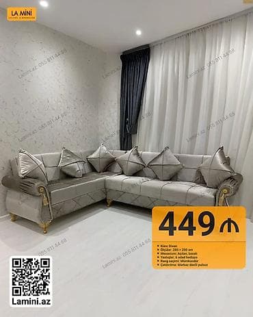 Künc divan, Açılan, Bazalı, Parça, Şəhərdaxili pulsuz çatdırılma