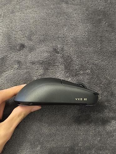 mini pc computer: VXE R1 SE simsiz kompüter siçanı - Minimalist, mat qara dizayn - Sağ — 2