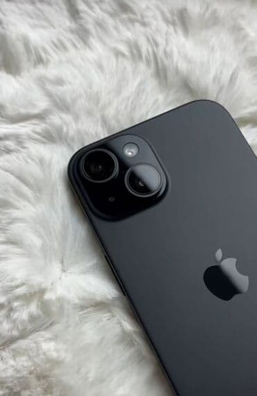 ilkin odənişsiz iphone: IPhone 15, Black Titanium, Face ID — 2