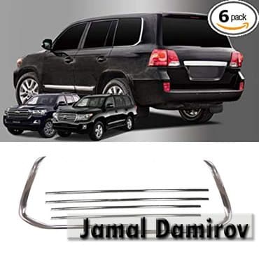 Toyota Land Cruiser FJ200 üçün yan şüşələrin xrom moldinqləri