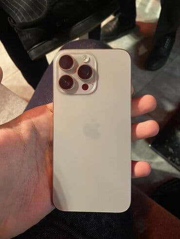 Xiaomi: IPhone 15 Pro Max, 256 GB, White Titanium — 1