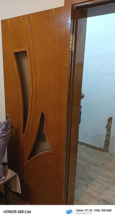 4 ədəd qapıdı 4 i 140 azn Taxta otaq qapıları dəsti - Material: ağac — 2