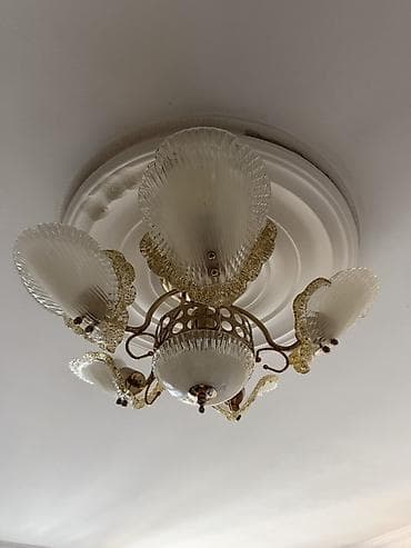 ramazan dekor: Çılçıraq, 5 lampa, Metal — 3