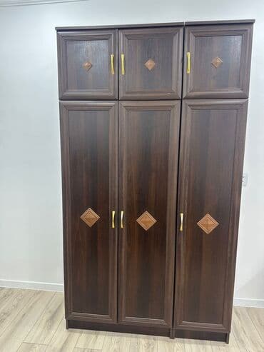 Açılan, 6 qapı Düz dolab, Qarderob, paltar dolabı