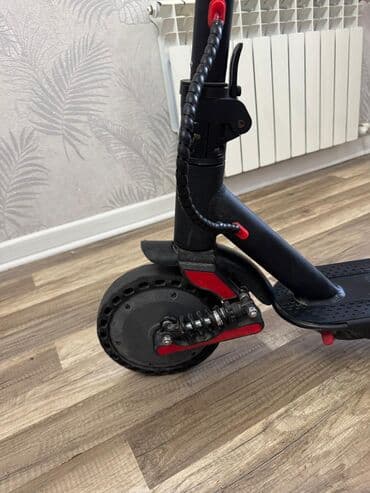 tqdk edebiyyat kitabi pdf yukle: Elektrik skuter - Rəng: qara, qırmızı aksentlər - Ön təkərdə — 1