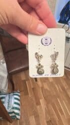 1 qram qizilin qiymeti: Dəstə daxildir: Sırğa, Üzük, Gümüş, 925 Əyar — 3