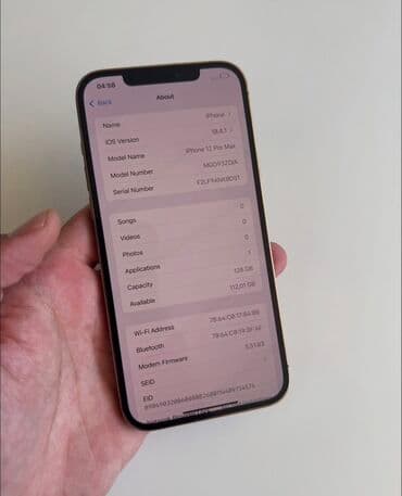 seyyar kofe masini: IPhone 12 Pro Max, 128 GB, Qızılı, Face ID, Sənədlərlə — 6