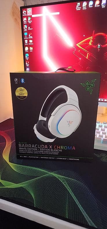 Qulaqcıqlar: Yeni Simsiz (Bluetooth) Qulaqcıqlar, Razer, rəng - Ağ — 1