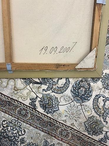 sufre dekoru: Yağlı boya tablo – Natürmort kompozisiya (en 1m) - Mövzu: süfrə — 5