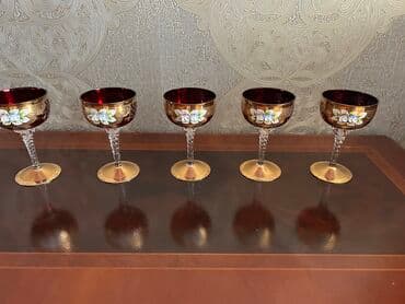 toxum temizleyen: Qədəhlər, 6 ədədli dəst, Çexiya — 1