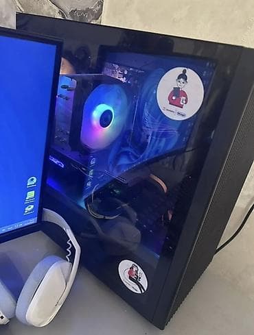 Gaming və yayım üçün tam masaüstü PC seti Процессор: Ryzen 5 5600x — 3
