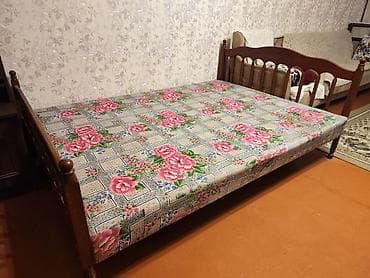 İşlənmiş, İkinəfərlik çarpayı, Bazasız, Matrassız, Siyirməsiz, Rusiya