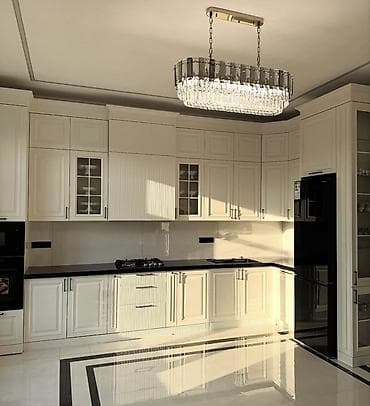 Klassik üslubda, ağ rəngli L formalı mətbəx mebel dəsti - Fasadlar lalafo.az -da Klassik üslubda, ağ rəngli L formalı mətbəx mebel dəsti - Fasadlar