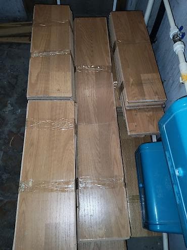 2ci əl 8mmlik laminat 50 m2 yaxın. yaxşı vəziyyətdə. Laminat döşəmə