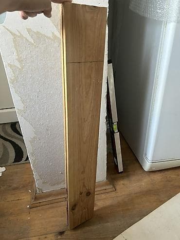 taxda qapi: Taxta lövhə kubu 200 - Material: təbii iynəyarpaqlı ağac (şam tipli) — 1