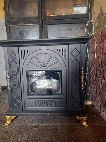 od samavarı: Təbii qaz sobası – dekorativ klassik dizayn - Yanacaq növü: təbii qaz — 3