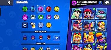 ucuz smart tv: Brawl Stars hesabı - Kupa yolu: 61.135 - Prestij: 40 - Toplanmış — 4