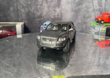 20 qepik: Коллекционная модель volkswagen touareg grey metallic 2003 kinsmart — 3