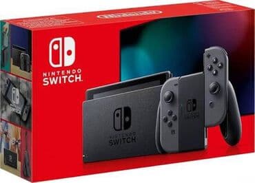 Nintendi Switch-Oled Model Black Edition. 1 il zəmanət! 🔄Köçürmə yolu