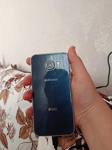 samsung s6 edge qiyməti: Samsung Galaxy S6, rəng - Mavi, İki sim kartlı — 3