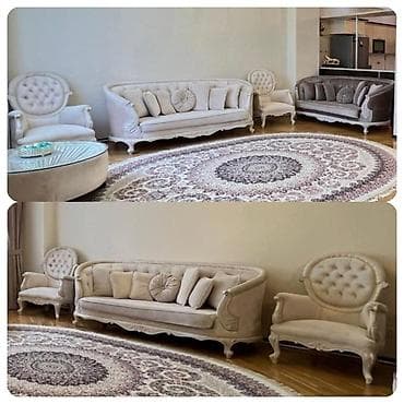 damla mebel qiyməti: Rumi2 eded divan 2 eded kreslo,jurnalni masa .Dest 1100₼ .Turkiyeden — 1