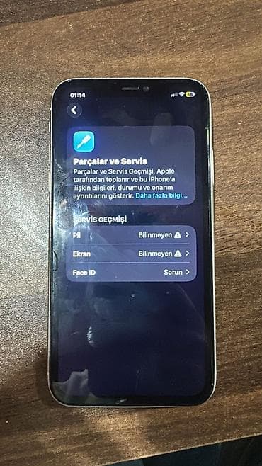 asus rog 5s: IPhone 11, 128 GB, Ağ, Qırıq — 6