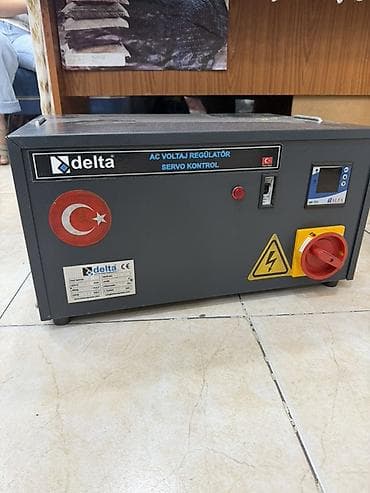 ‼️Təcili Satılır‼️ Delta AC Voltaj Regülatörü – Servo Kontrol Məhsul