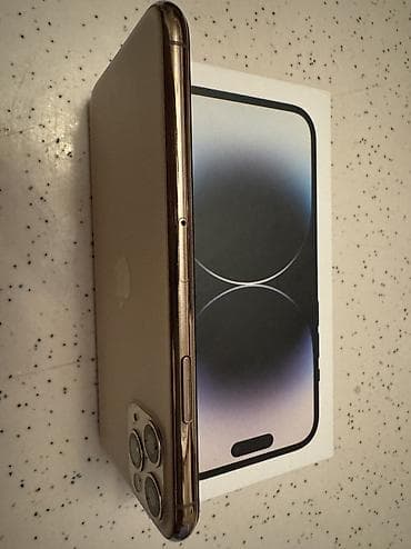 i̇pone 6: IPhone 11 Pro, 128 GB, Qızılı, Face ID — 3