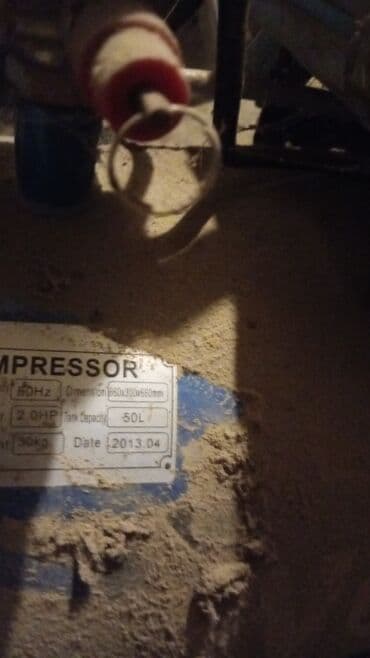 Alətlər: Məhsul: Elektrik hava kompressoru 50L Çoxdan alinıb heç bıdefede olsun — 4