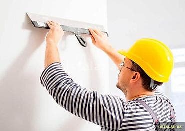 Malyar-şpaklyovka və divar/taxtavan üzərində səthlərin hamarlanması