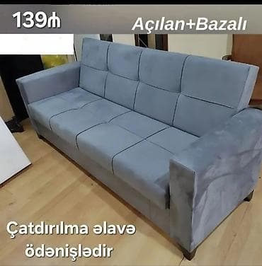 divan evim: Di̇van-kravat, Yeni, Açılan, Bazalı, Parça, Ödənişli çatdırılma — 3