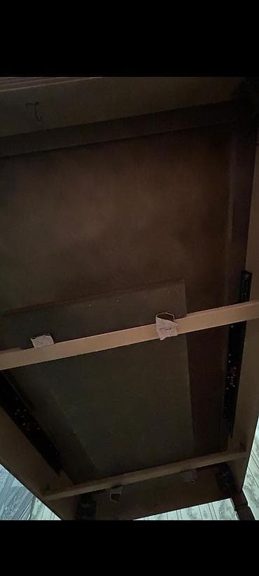 Qonaq otağı üçün, İşlənmiş, Açılan, Dördbucaq masa, 4 stul — 7