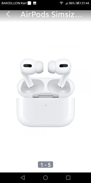 Динамики и колонки: Беспроводные (Bluetooth) Наушники — 1