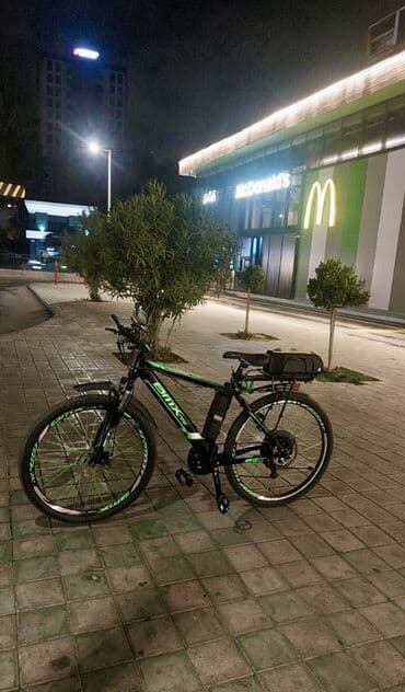 vesebet satisi: Elektrik velosipedi – Bmx tipli dağ velosipedi bazasında qurulub — 1