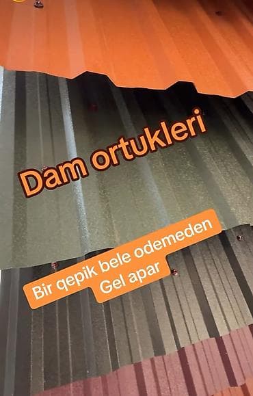 Divar kağızları, oboy: Sərfəli qiymətlə qısa zaman ərzində hər növ dam örtüyünün — 5