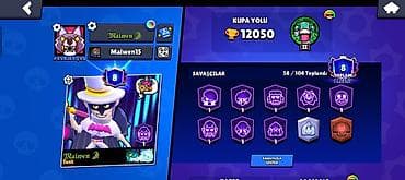 Brawl Stars oyun hesabı Real alıcıya 17₼ endirim edəcəm. - Kupa — 2