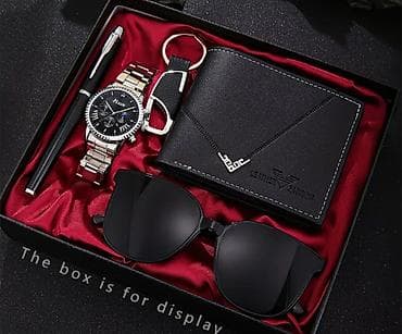 ofis masa üstü aksesuar: Saat dəsti, rəng - Qara — 1