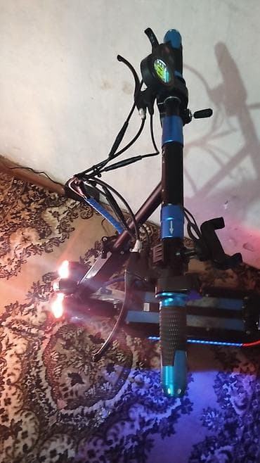 elektirikli samakatlar: Elektrik skuter – katlanan, oturacaqlı, güclü işıqlandırmalı — 3