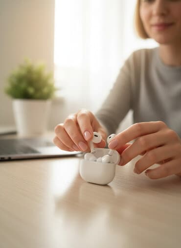 üz təmizləmə aparatı: İşlənmiş Simsiz (Bluetooth) Qulaqcıqlar, Xiaomi, rəng - Ağ — 1