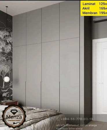 Yeni, Açılan, 6 qapı Düz dolab, Qarderob, paltar dolabı, Rusiya