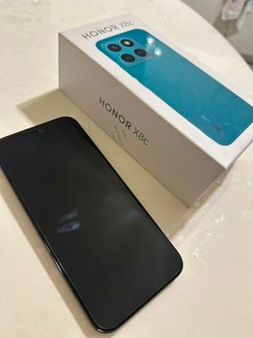 fly телефон 2018: Honor X8c, цвет - Черный, С документами — 2