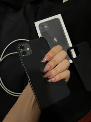 iphone 11 ekran qiymeti: IPhone 11, Qara, Face ID — 6