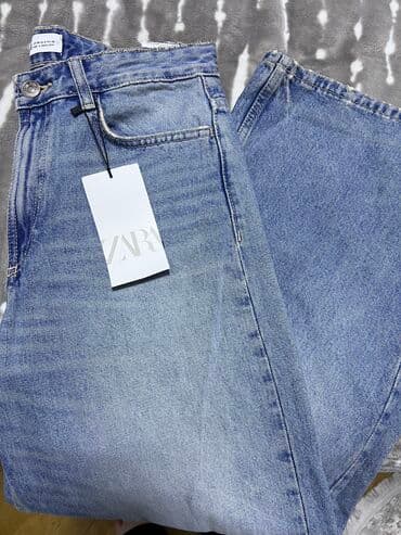 şalvar cins: Zara baggy jean,anbara girdiyi an bitən modeli idi,heyif razmerin — 3