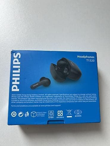 Philips T1320 True Wireless qulaqlıqlar - Model: T1320 (TAT1320BK) -