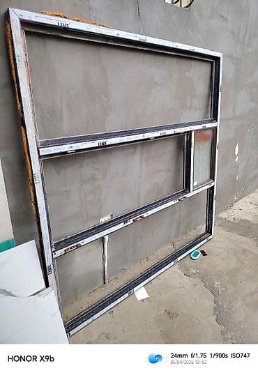 Окна: PVC pəncərə dəsti - Marka: Schonline (profil üzərində markalanma var) — 1